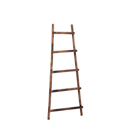 House of Seasons Ladderrek - L29 x B49 x H119 cm - Bruin