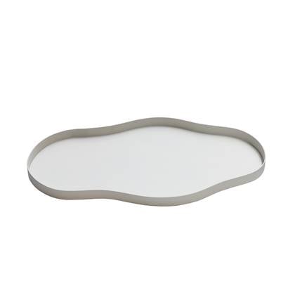 Vase The World - Bauru S ivory L44 x B25 x H2 cm