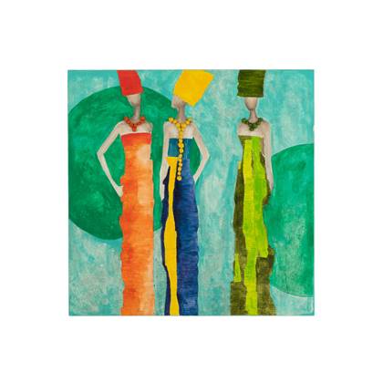 J-Line schilderij Fog - canvas - mix