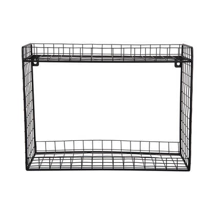 present time - Wall Rack Reja Double Layer