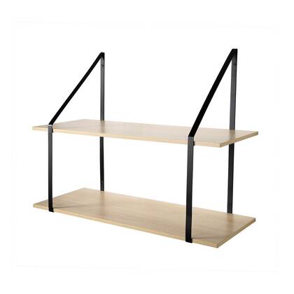 Calicosy - Diepe Wandplank met 2 niveaus - B80 x D30 cm