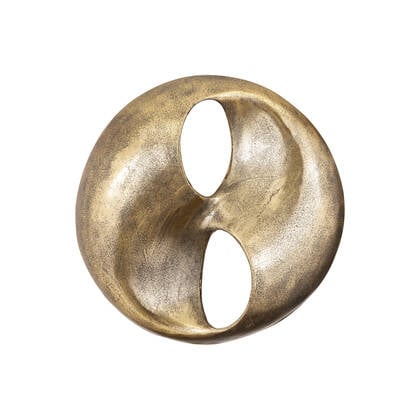 PTMD Deuie Brass Casted Alu Wall Panel Rounded Small