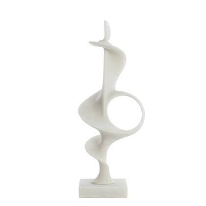Light & Living - Ornament VUROT - 28x20x70cm - Wit