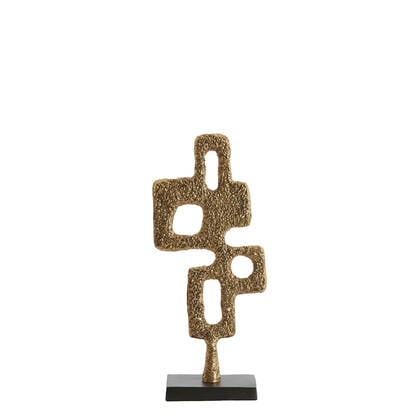 Light & Living - Ornament VEX - 18x10x44cm - Brons