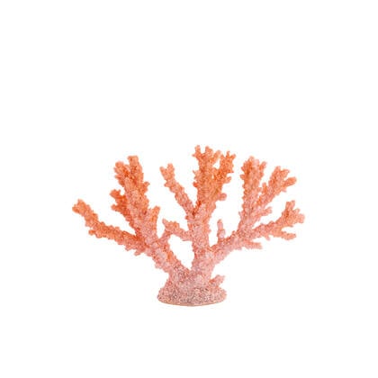 Light & Living - Ornament CORAL - 34.5x9.7x25cm - Oranje