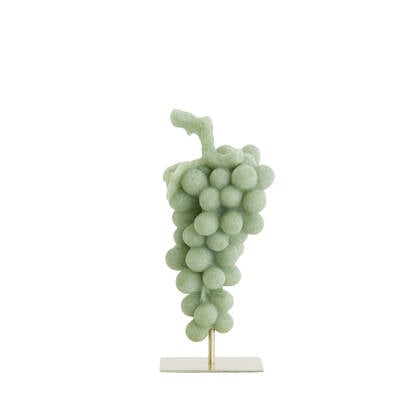 Light & Living - Ornament GRAPE - 14x12.5x30.5cm - Groen