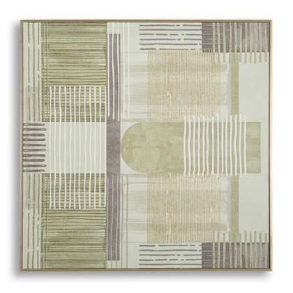 Canvasprint met lijst 60x3x60 cm