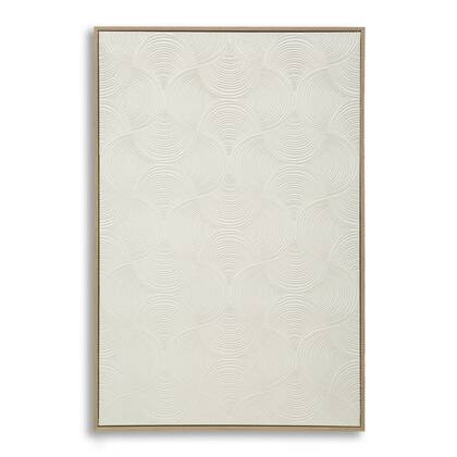 Schilderij op doek met lijst cm 80x3,8x120