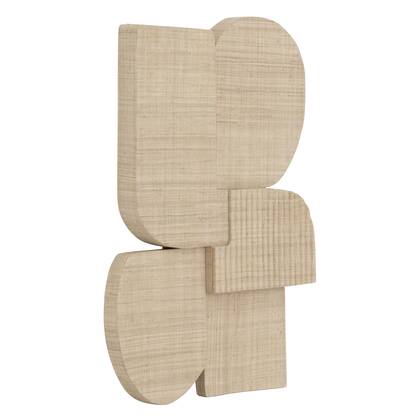 MUST Living Wall panel Tucker,90x60x8 cm, woven palm