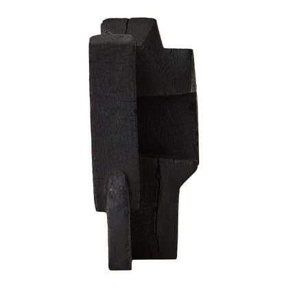 HKliving Burned Ornament - Black