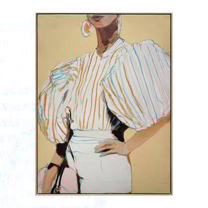 by fonQ Trend in Motion Schilderij 60 x 80 cm - Eiken