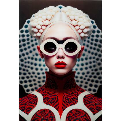 Wandfoto Vibe vrouw 80x120cm Kare Design