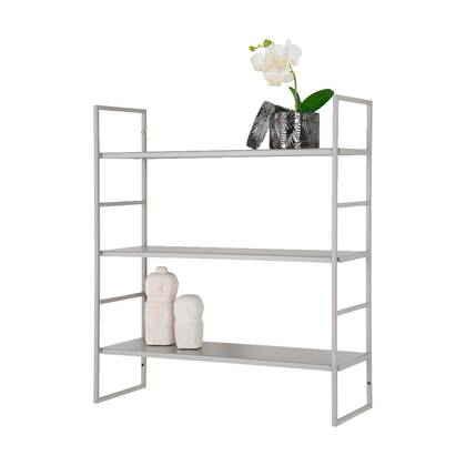 Artichok Sebas Metalen Wandrek Lichtgrijs