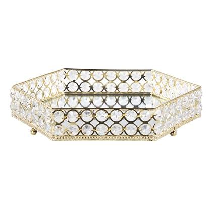 Beliani - VATAN - Dienblad - Goud - IJzer