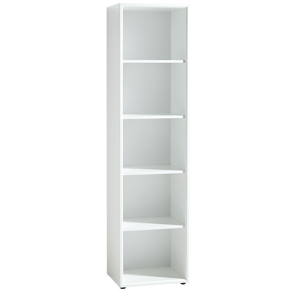 Boekenkast Monteria 196 cm hoog in wit