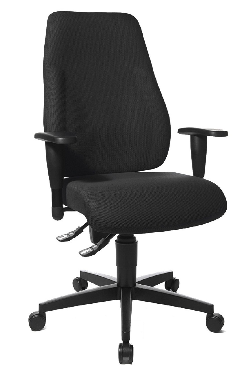 Bureaustoel Lady Sitness in zwart