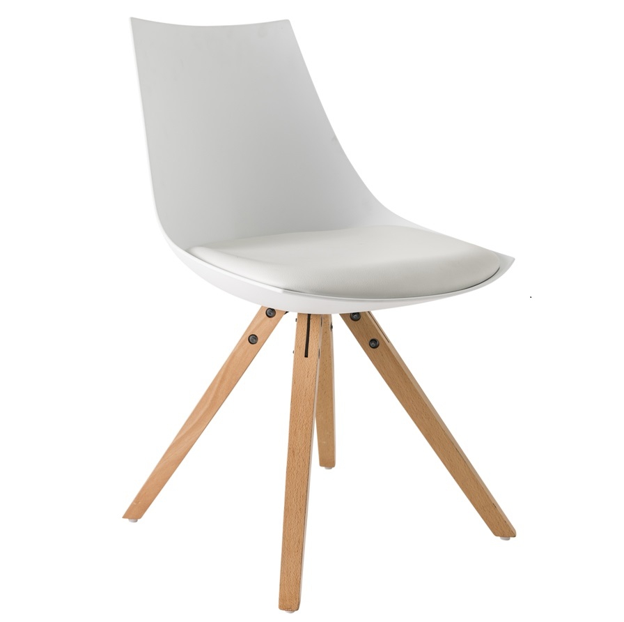 Eetkamerstoel Stedin set van 2 stuks in wit