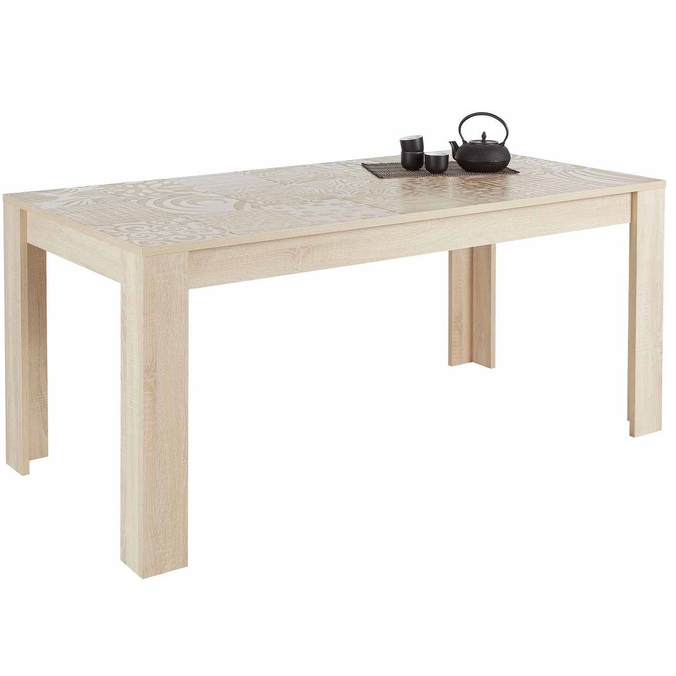 Eettafel Miro 180 cm breed in sonoma eiken