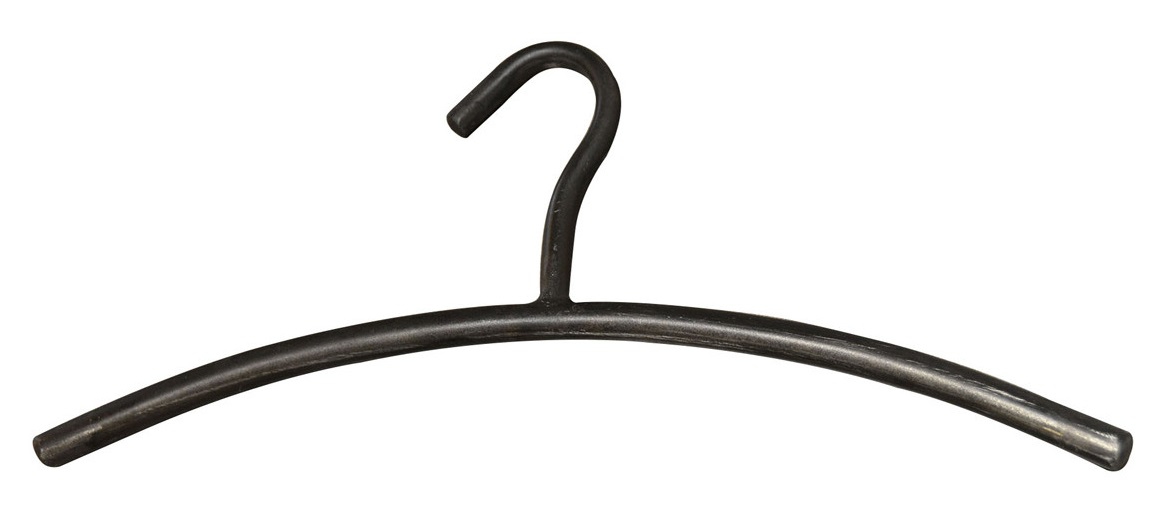 Garderobehanger set Bass 6 Stuks in zwart