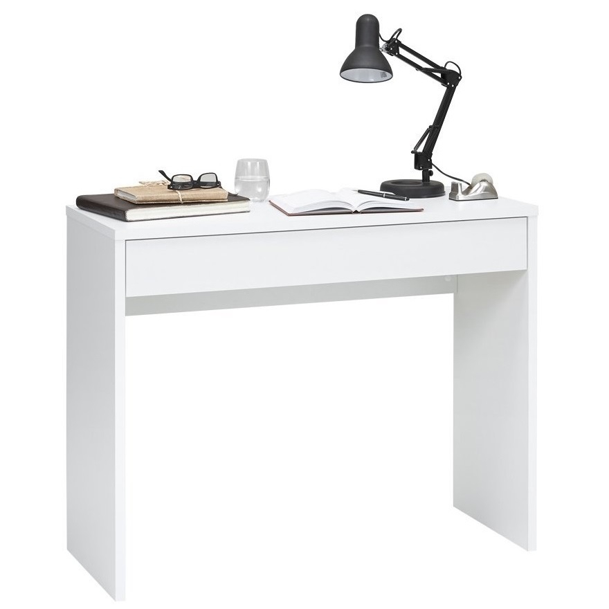 Kaptafel / Make-uptafel Lotus 100 cm breed in wit