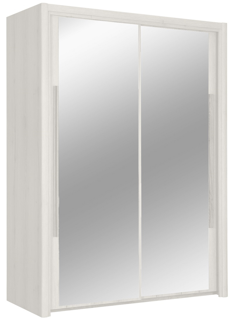 Kledingkast Cyrus 153 cm breed in gekalkte esdoorn