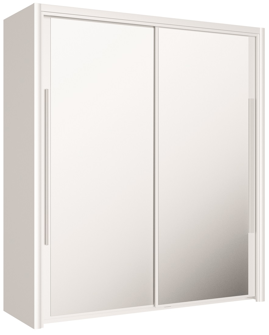 Kledingkast Cyrus 183 cm breed in wit