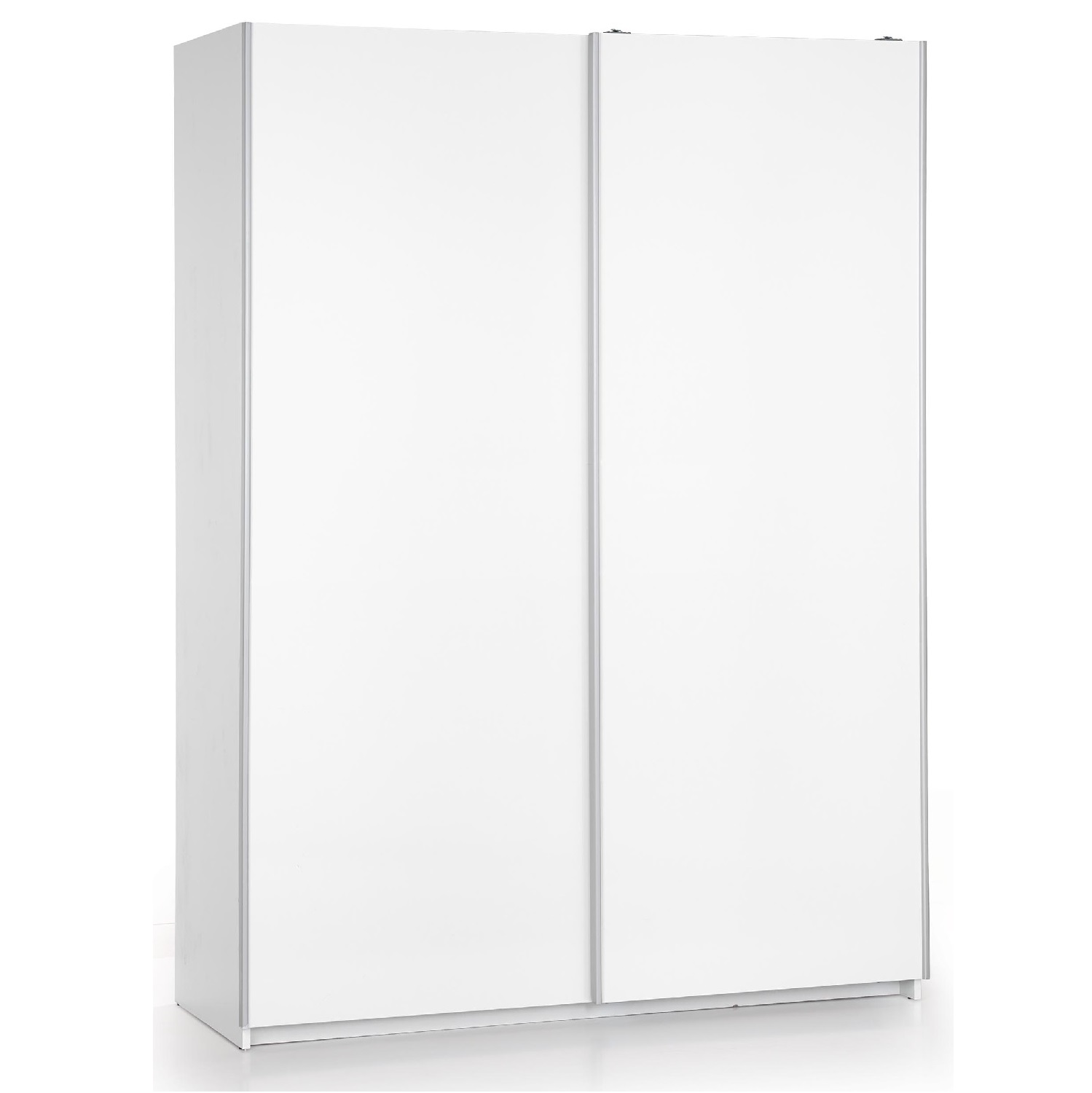 Kledingkast Lima 153 cm breed in hoogglans wit