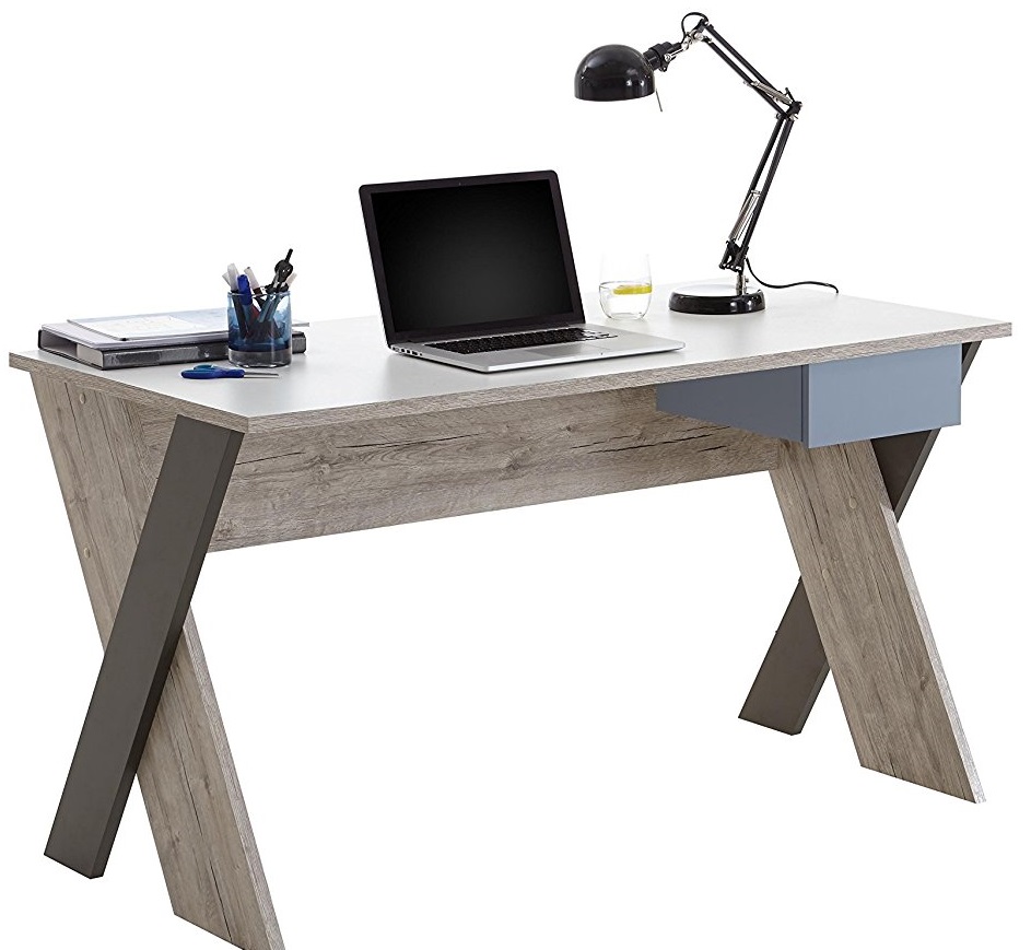 Laptoptafel Nona 135 cm breed - Zand eiken