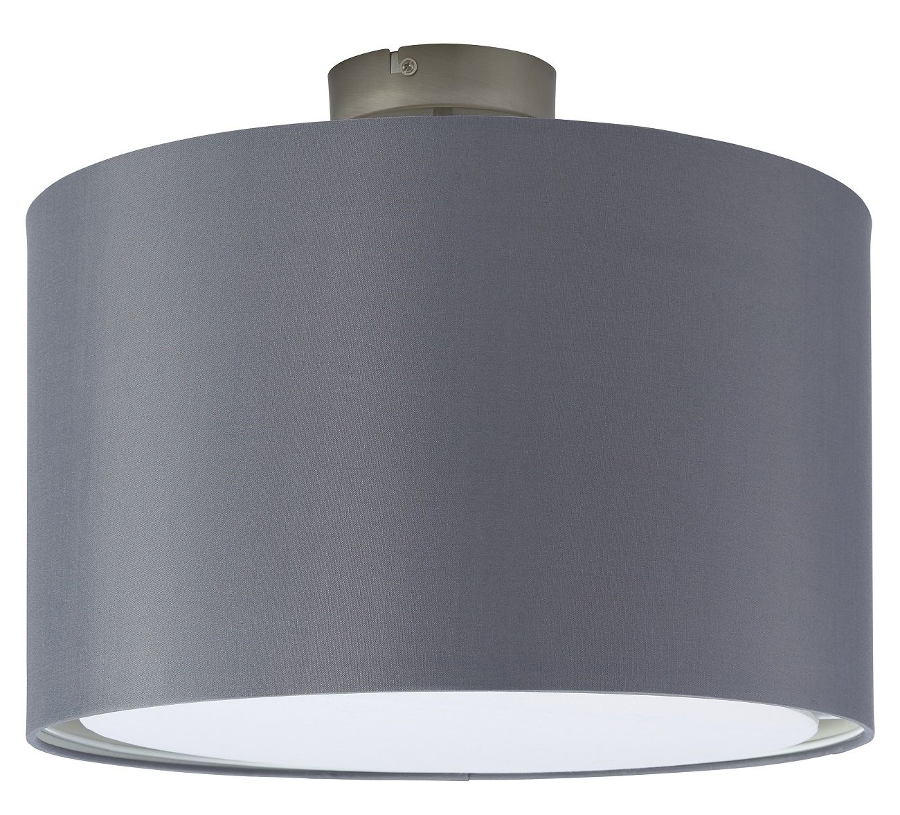 Plafondlamp Charly 1xE27 grijs