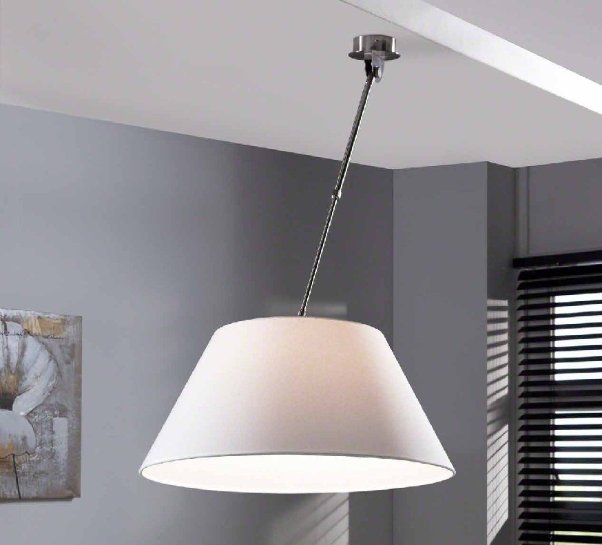 Plafondlamp Softy in wit