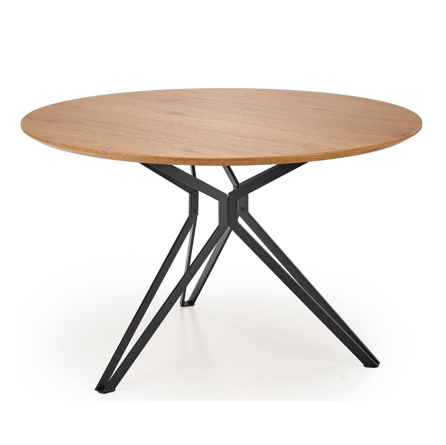 Ronde eettafel Pixel 120 cm breed eiken