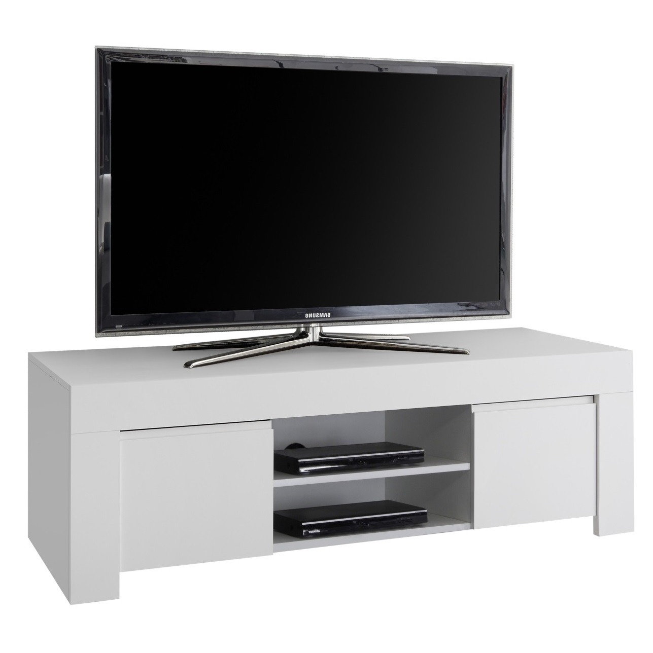 Tv-meubel Firenze 138 cm breed in mat wit
