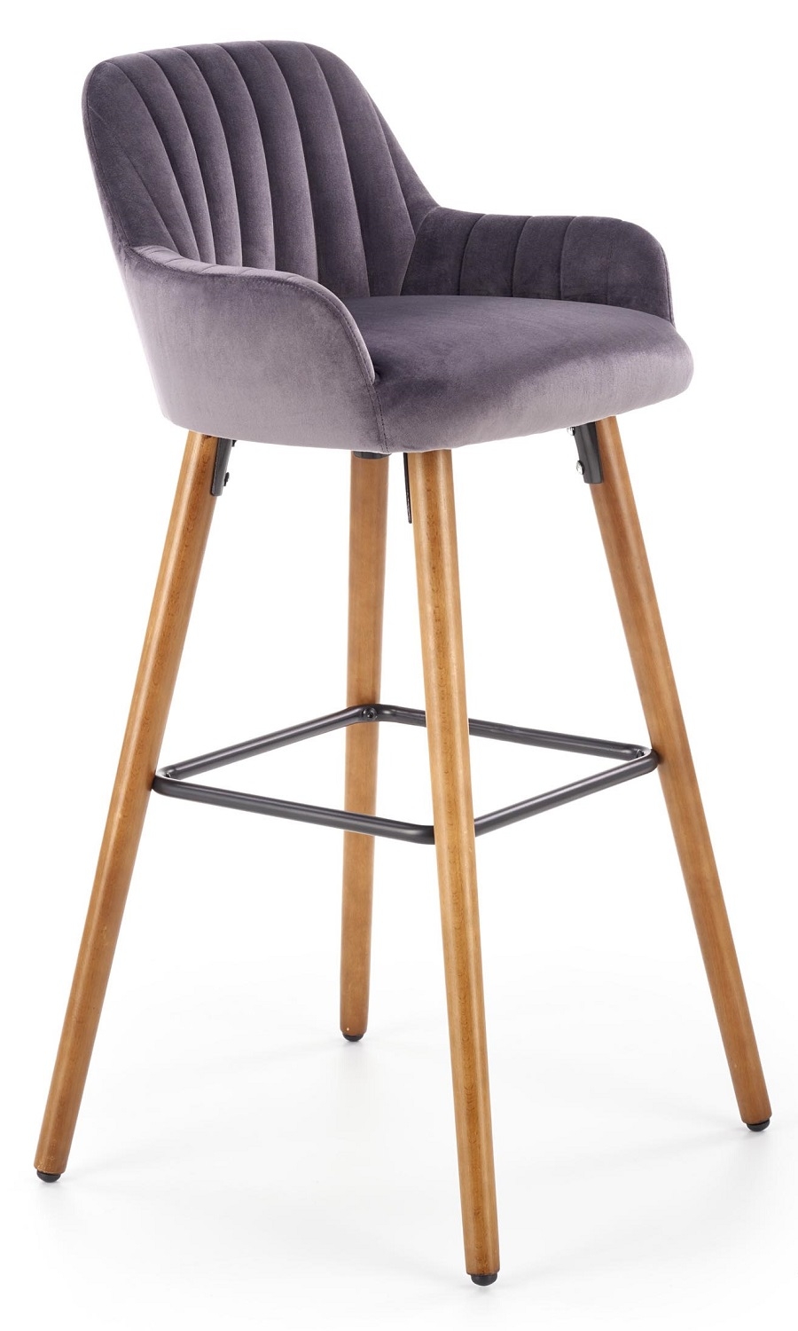 Barkruk Marley 97 cm hoog in grijs