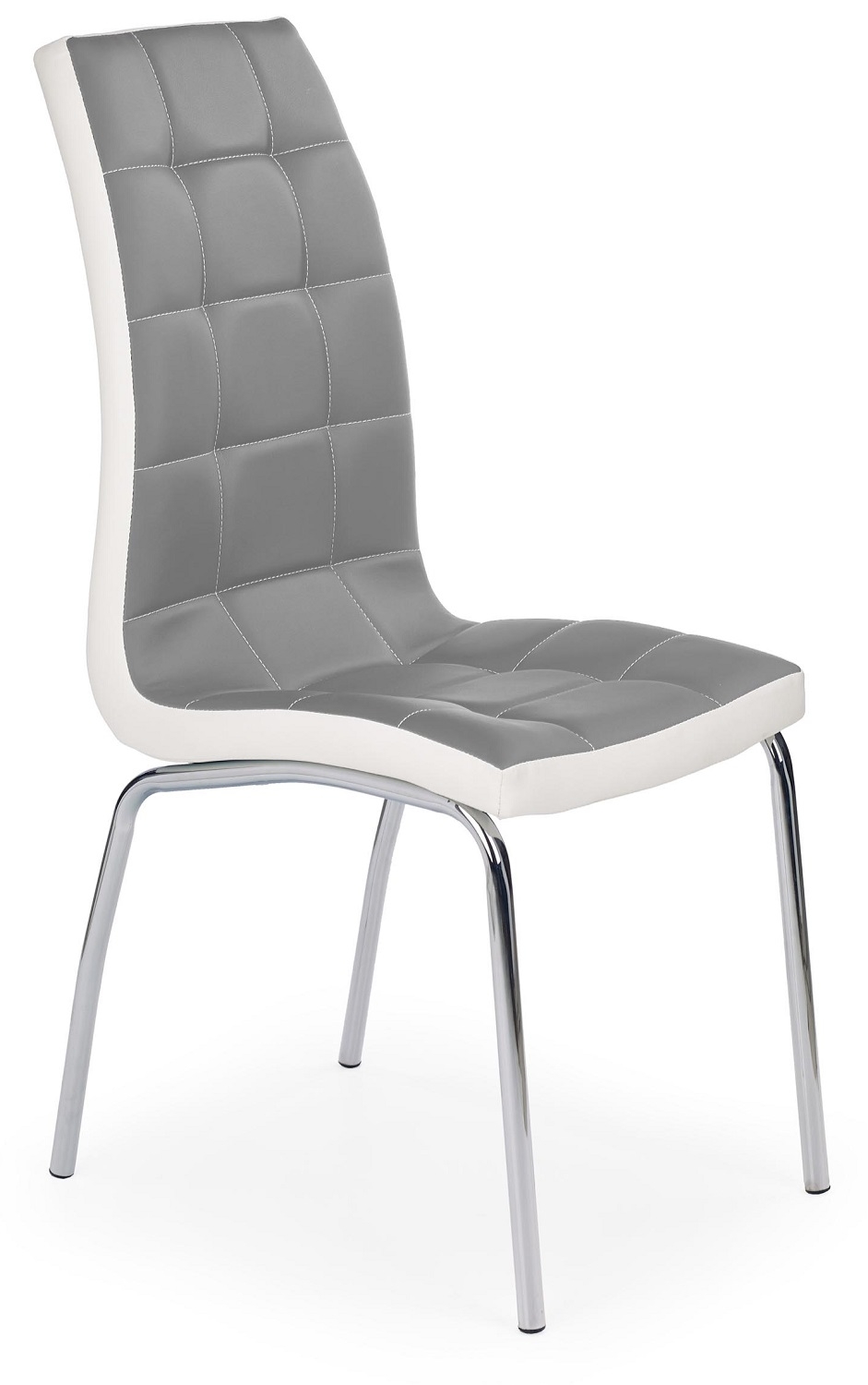 Eetkamerstoel Blame in grijs en wit