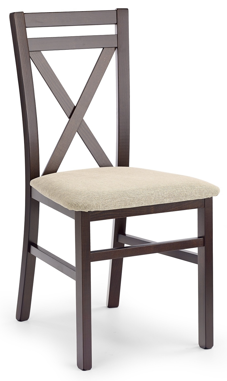 Eetkamerstoel Darius in walnoot met vila 2