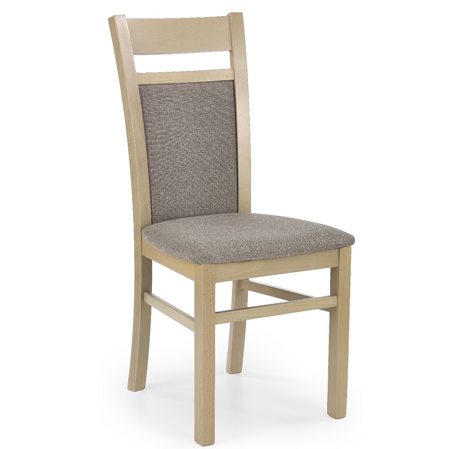 Eetkamerstoel Gerard 2 sonoma eiken en beige