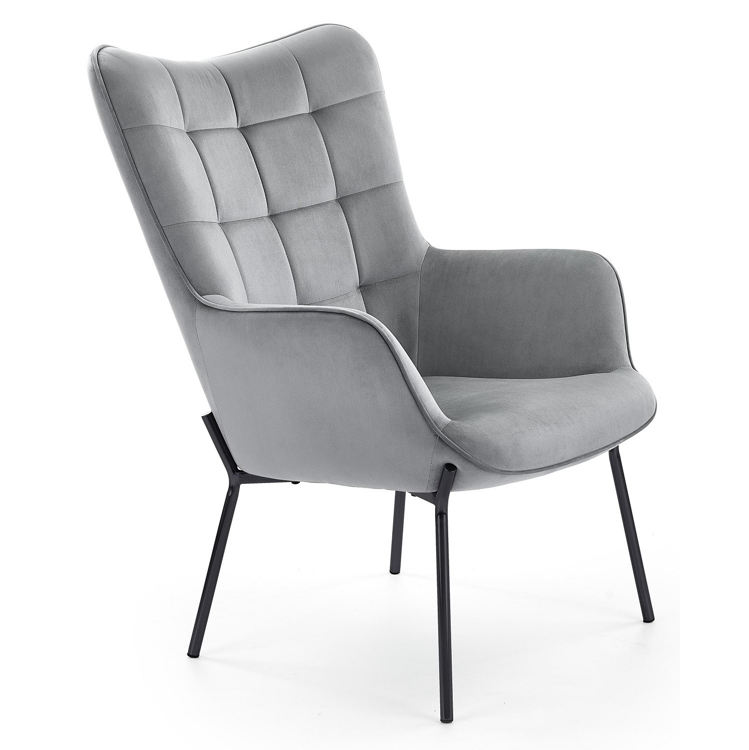 Fauteuil Castel in grijs