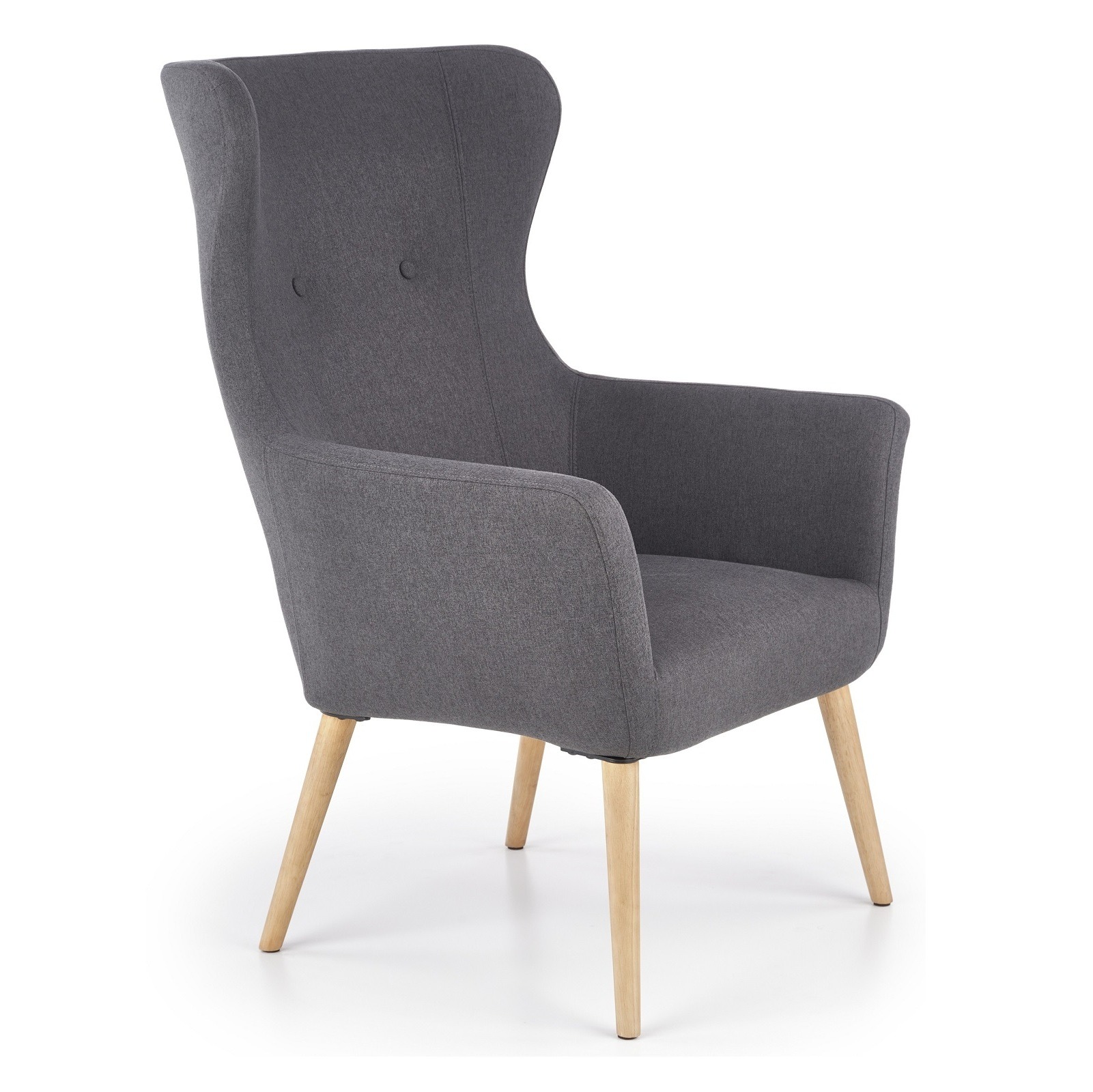Fauteuil Cotto in donkergrijs