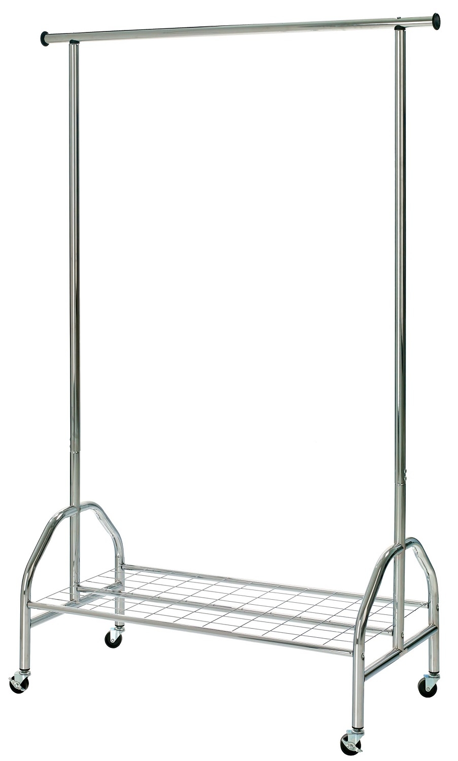 Kledingrek Robin 120 cm breed in Chroom