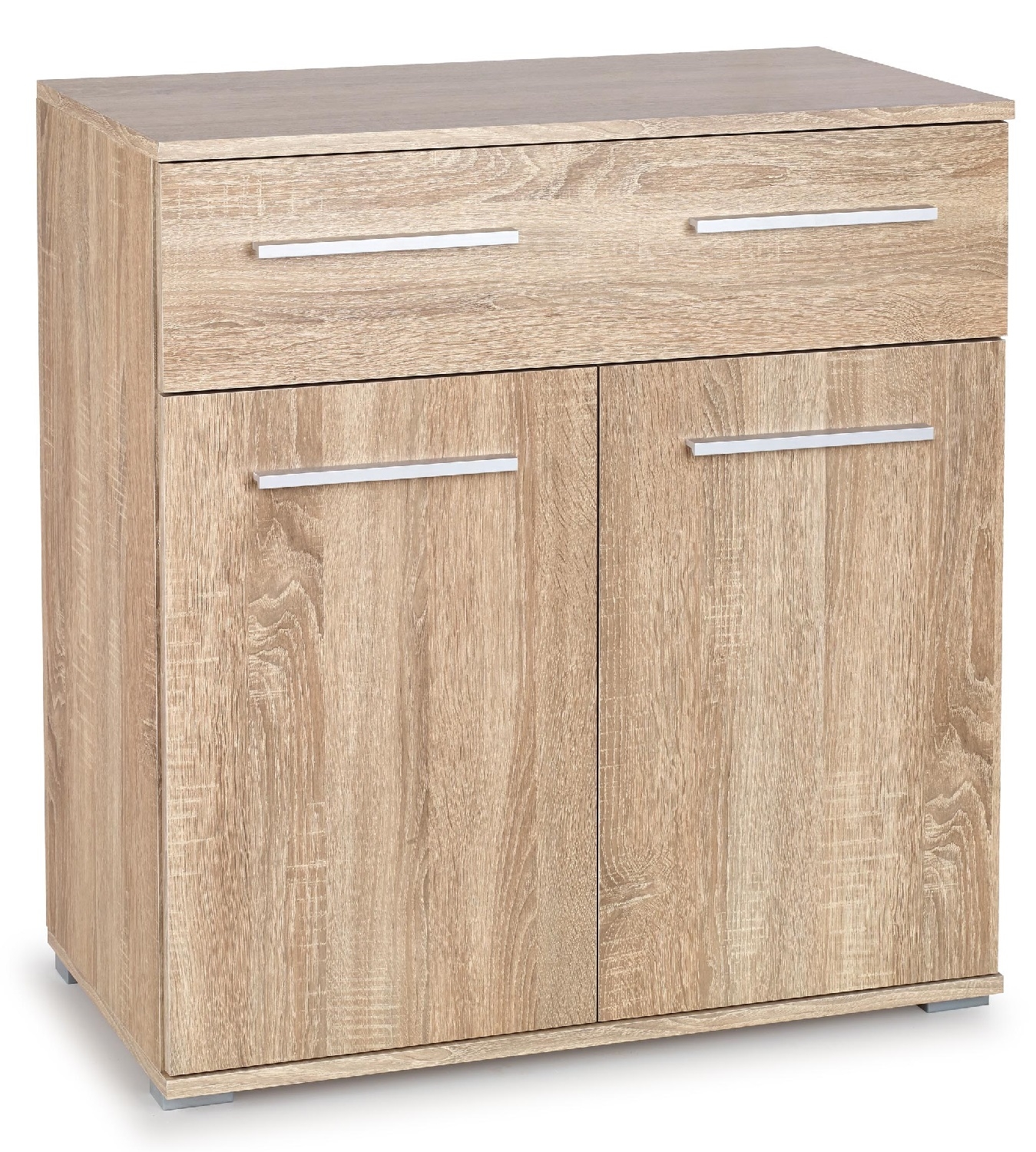 Opbergkast Lima 82 cm hoog in sonoma eiken