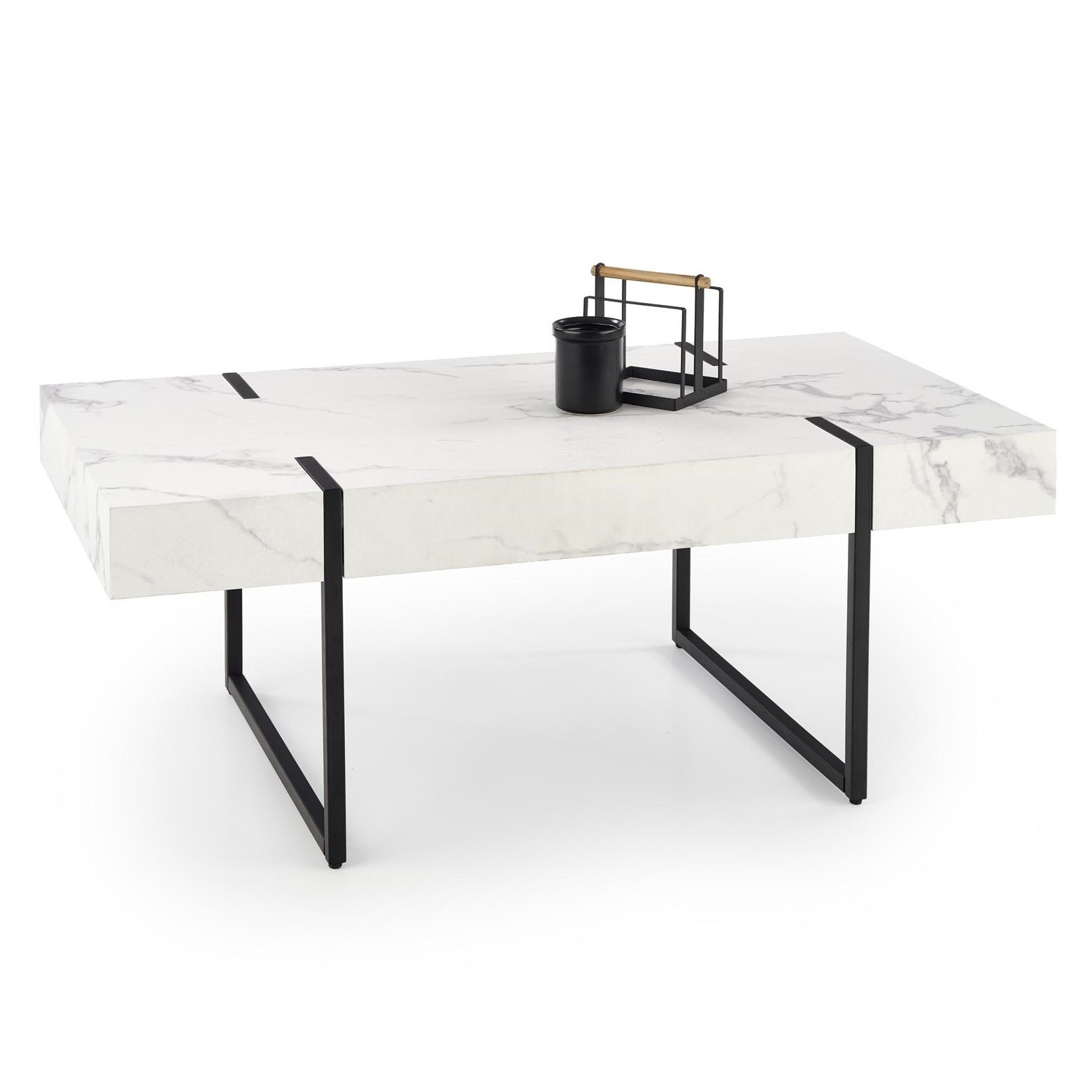 Salontafel Blanca 110 cm breed marmer wit