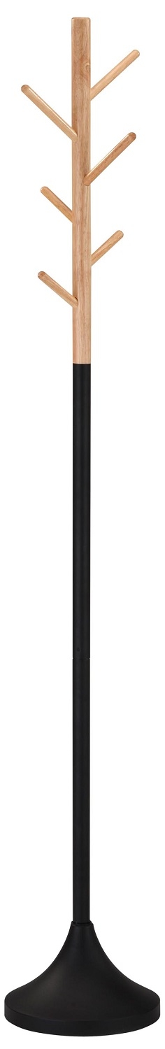 Staande kapstok Berry 176 cm hoog in zwart