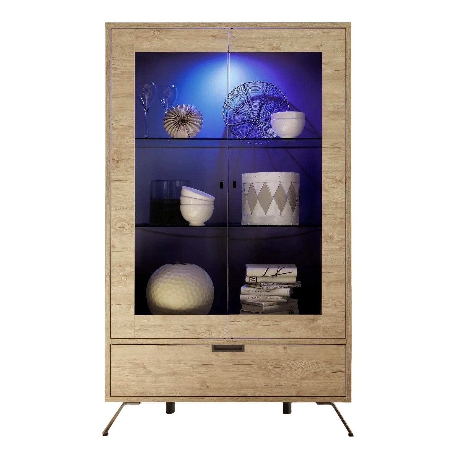 Buffetkast Palma 106x177 cm 2D in sherwood oak