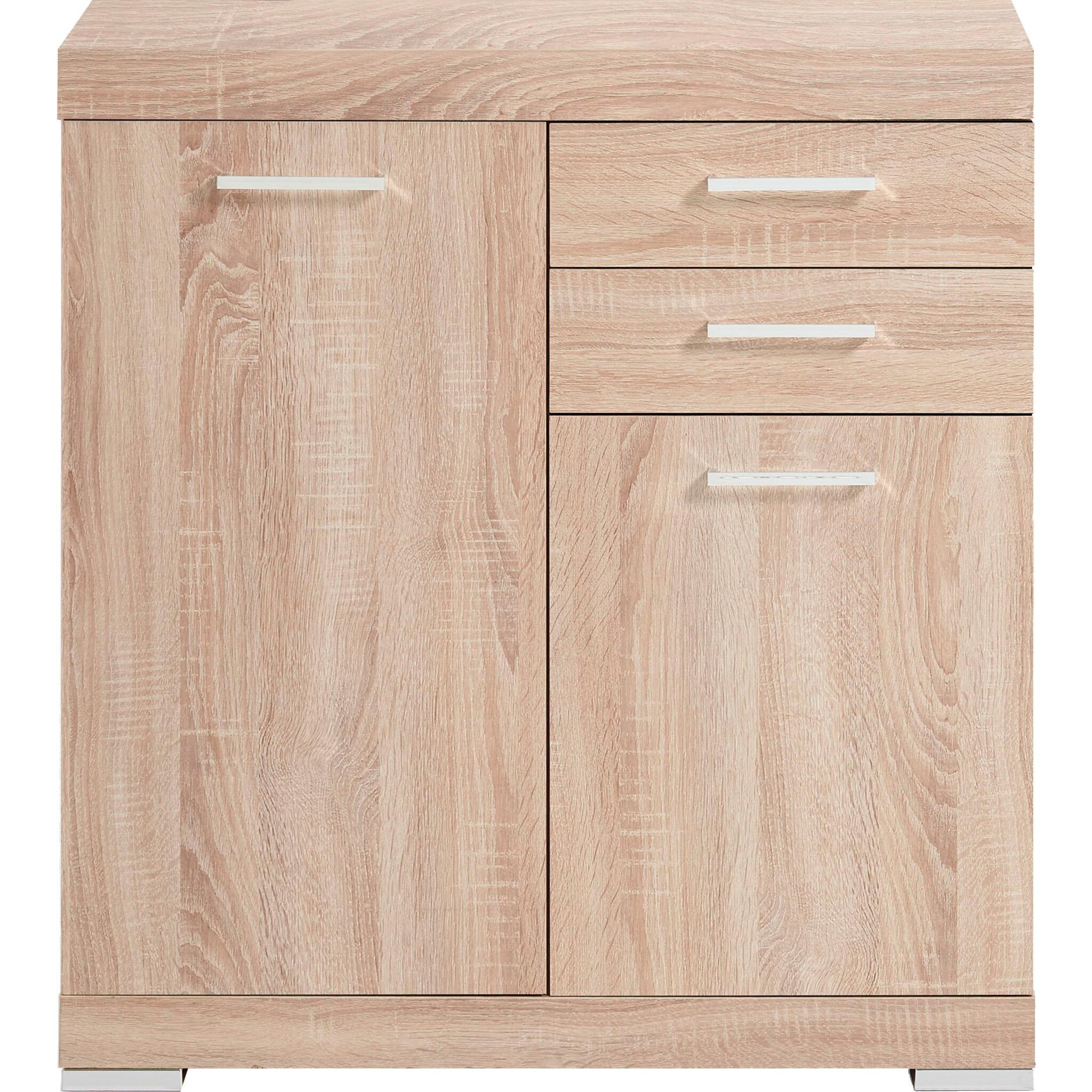 Commode Bristol 2 van 90 cm hoog eiken