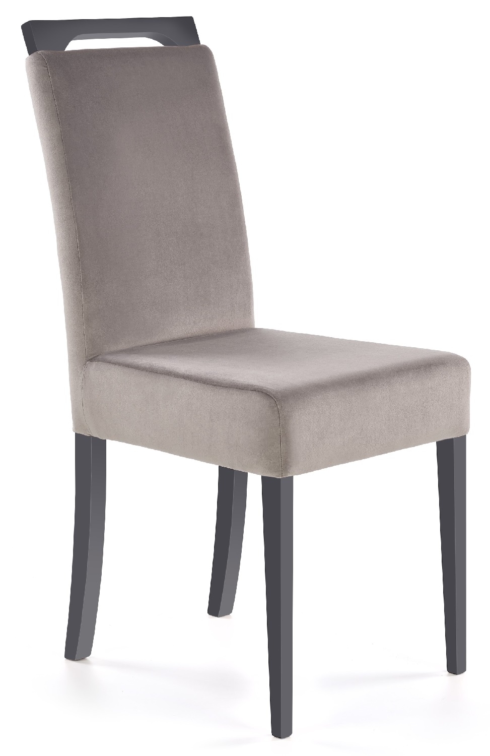 Eetkamerstoel Clarion in antraciet met riviera 91