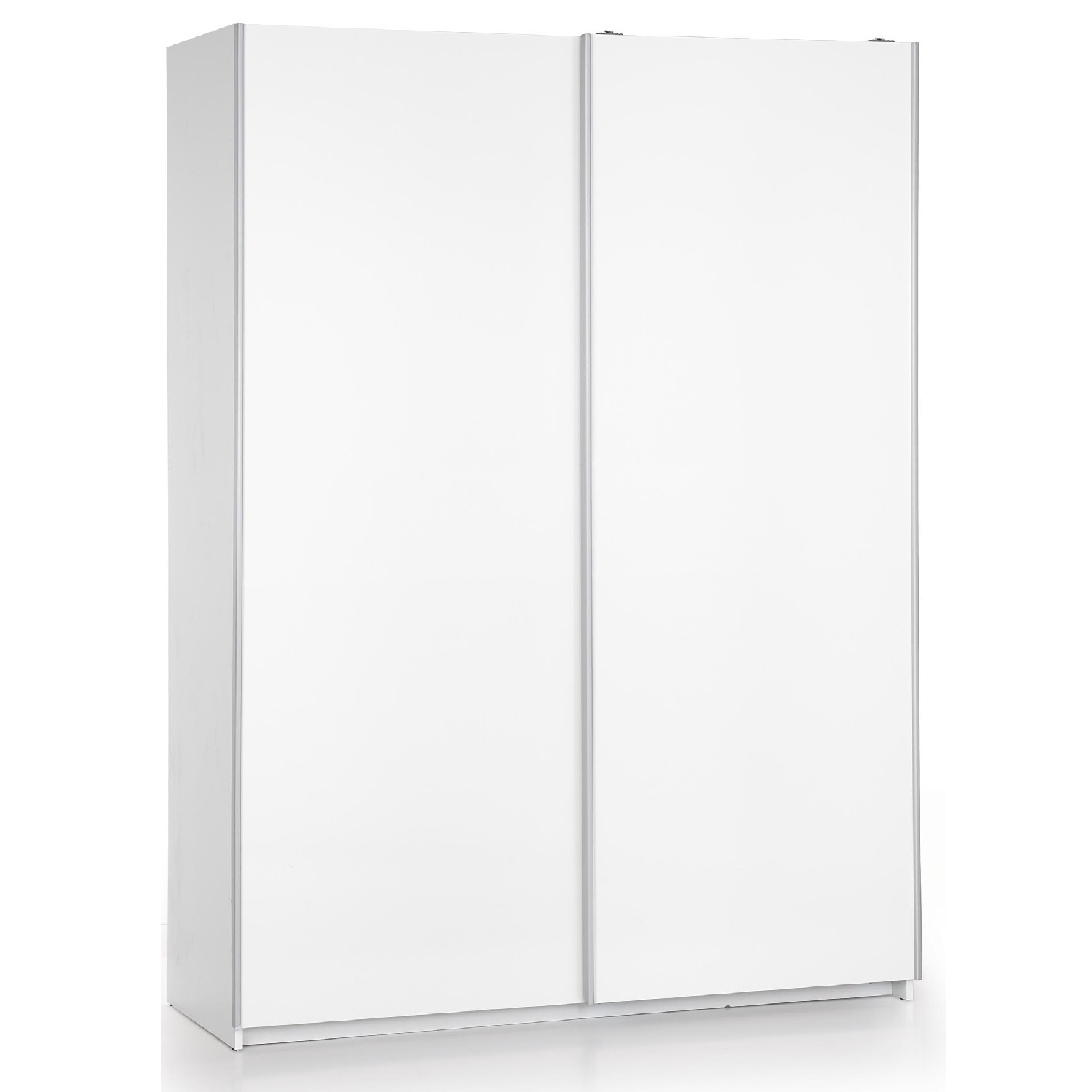 Schuifdeurkast Lima 153 cm breed in hoogglans wit