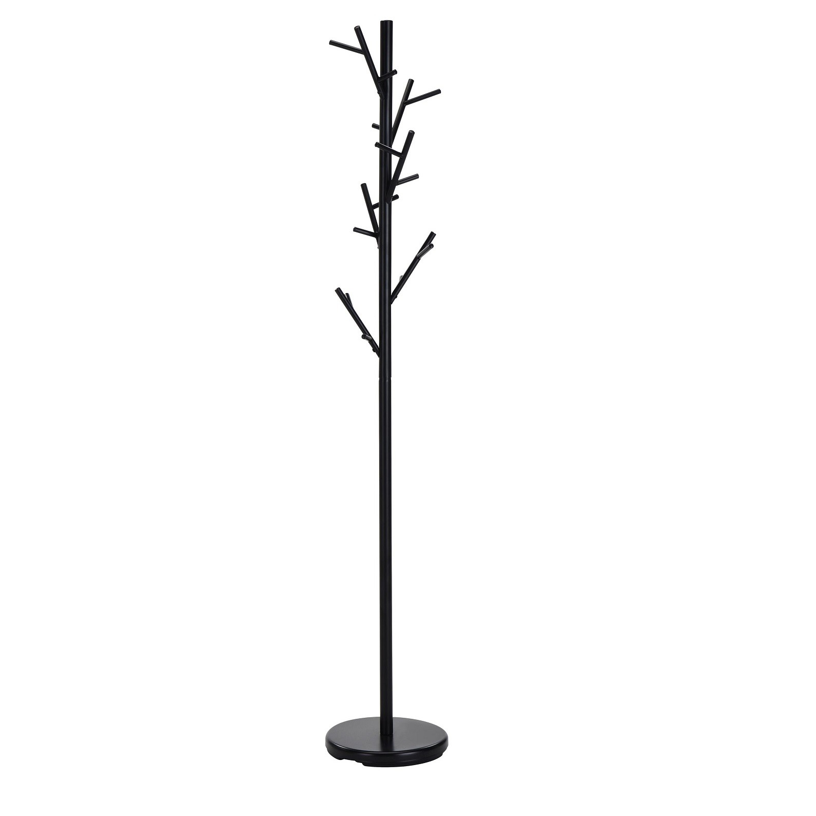 Staande kapstok Tree 176 cm hoog in zwart