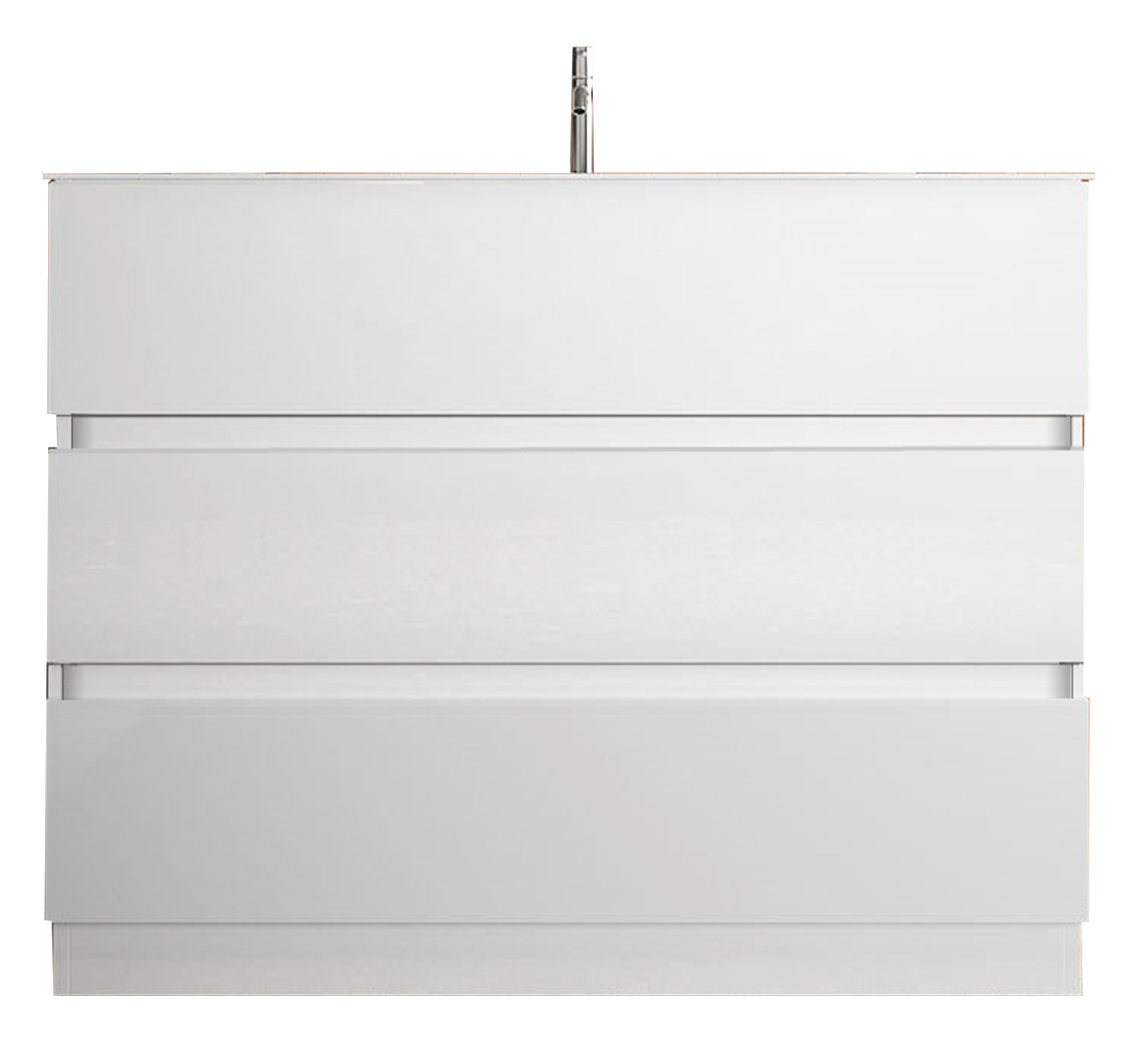 Wastafelonderkast START 101 cm breed met waskom