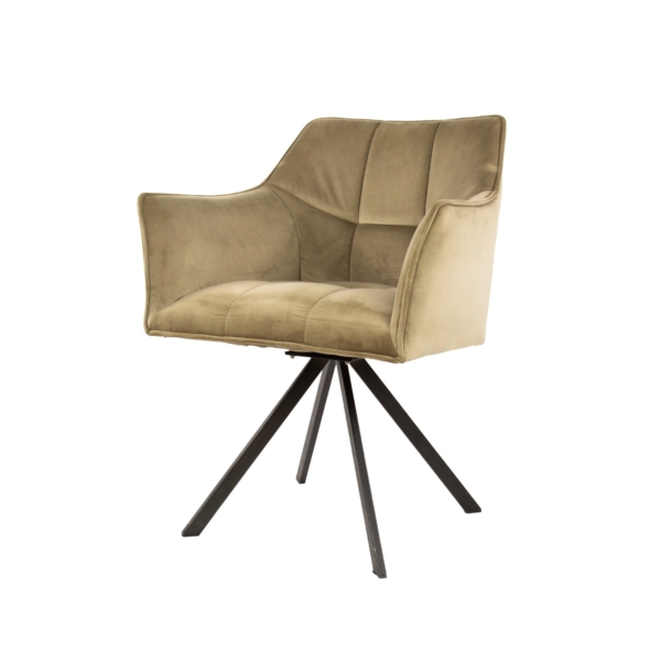 Armstoel Raster draaibaar Champagne