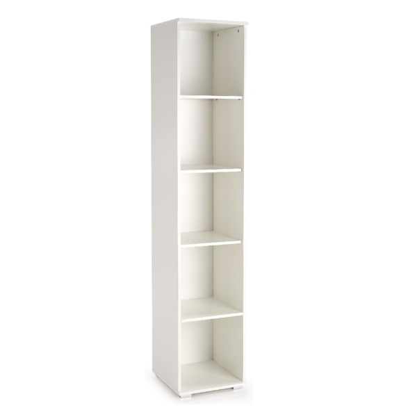 Boekenkast Lima 200 cm hoog in wit